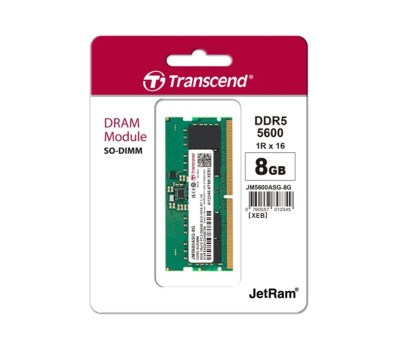 TRANSCEND 8GB JM DDR5 5600 SO-DIMM LAPTOP RAM