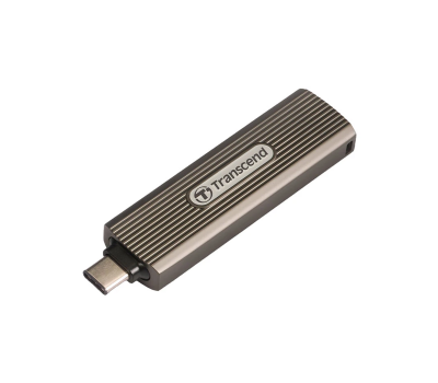 Transcend ESD330C 512GB USB 3.2 Gen 2 Type-C Dark Grayish Brown Portable External SSD