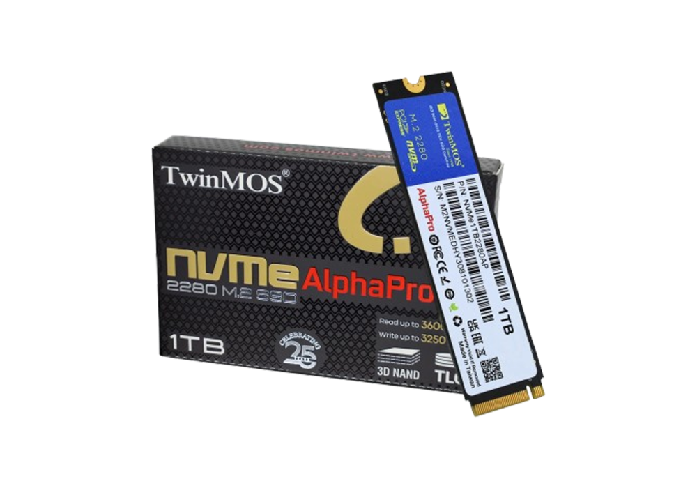TwinMOS Alpha Pro 256GB M.2 2280 PCIe NVMe Gen.3 SSD