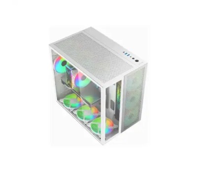 Value-Top T5 Custom Premium XXL E-ATX Gaming Tower Casing with 6 Pre-installed Fan