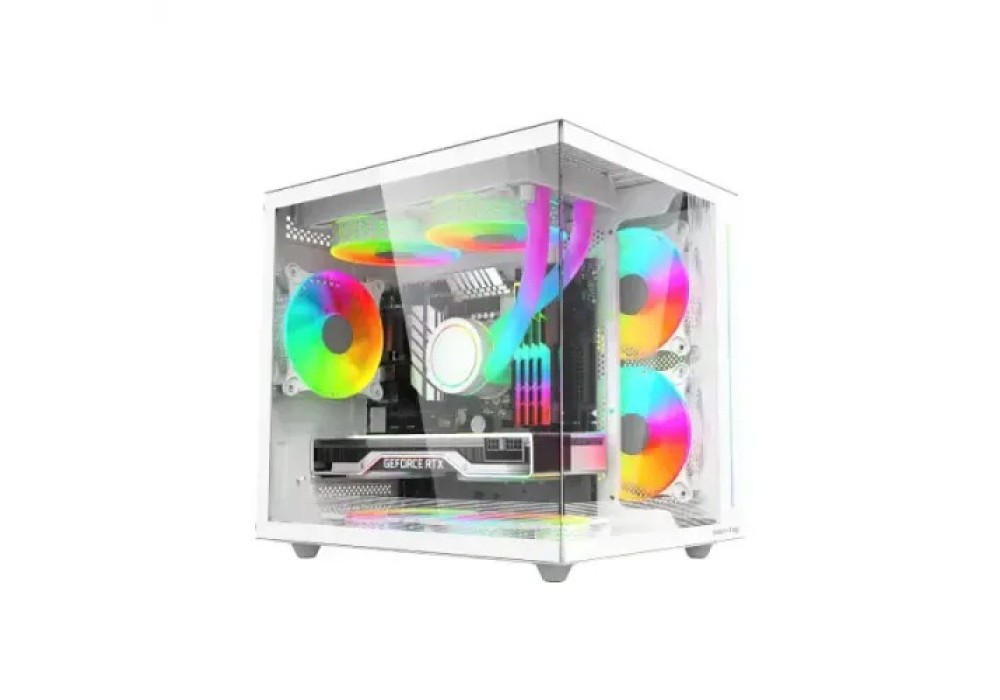 Value-Top V900W Micro-ATX Mini Tower Gaming Casing With Pre-installed Fans