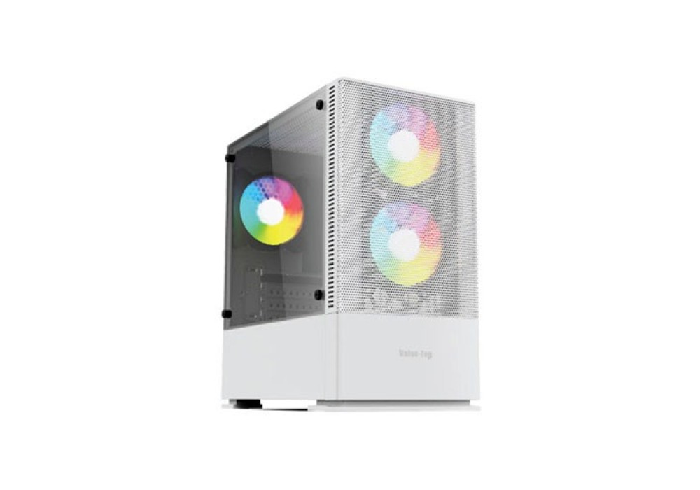 Value-Top VT-B701-W Mini Tower Gaming Case White