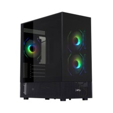 Virtu H50W Black Gold Gaming Case