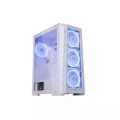 Virtu MI2W Glass ATX Tower Gaming Case (White)