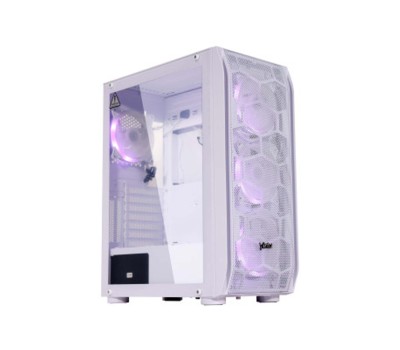 Virtu Y03 Mesh Tower White Gaming Case