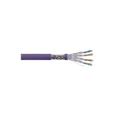 Vivanco F/FTP Shielded, LSZH, Cat-6A, 305 Meter, Purple Network Cable