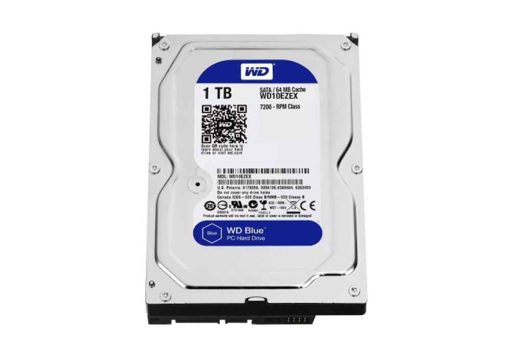 Western Digital 1TB Blue Desktop HDD