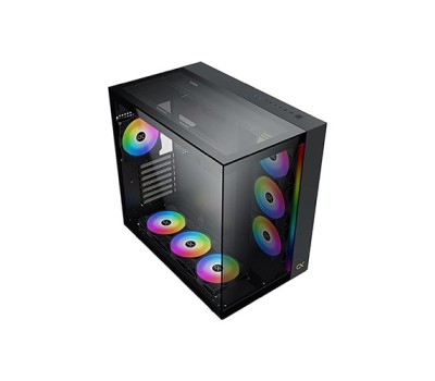 Xigmatek AQUA Ultra Black E-ATX Mid Tower Case