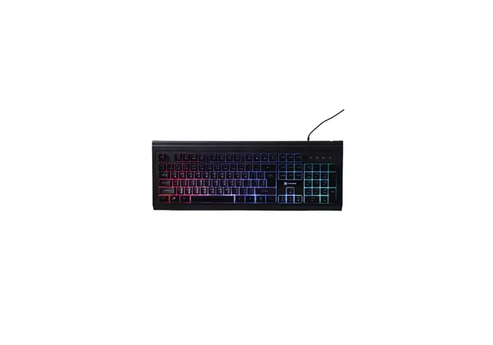 Xtreme K502R RGB Backlit Wired Black Keyboard with Bangla