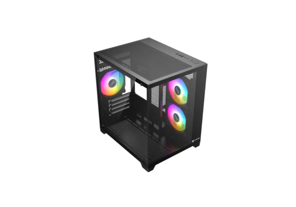 Xtreme S270B ARGB Mid Tower Casing With 3 ARGB Fan