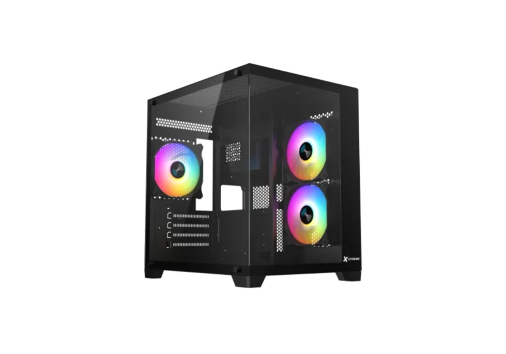 Xtreme S270B ARGB Mid Tower Casing With 3 ARGB Fan