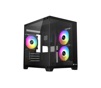 Xtreme S270B ARGB Mid Tower Casing With 3 ARGB Fan