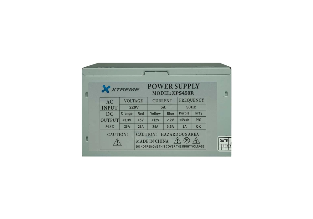 Xtreme XPS450R Non Modular Real 200W ATX Power Supply