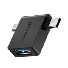 UGREEN 30453 Micro USB+ USB-C to USB 3.0 Adapter