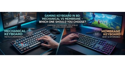 Gaming Keyboard in BD: Mechanical vs Membrane – Which One Should You Choose?