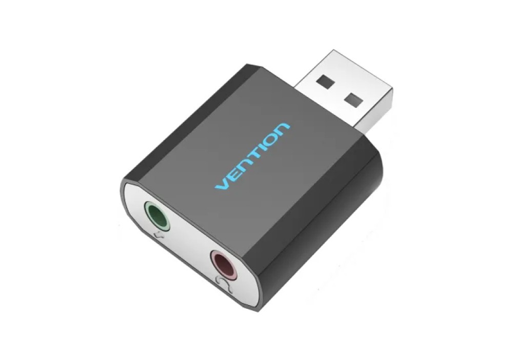 VENTION VAB-S17-B USB Metal External Sound Card