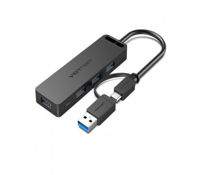 Vention CHTBB USB3.0 & Type-C 2-in-1 Interface to 4-Port USB 3.0 HUB