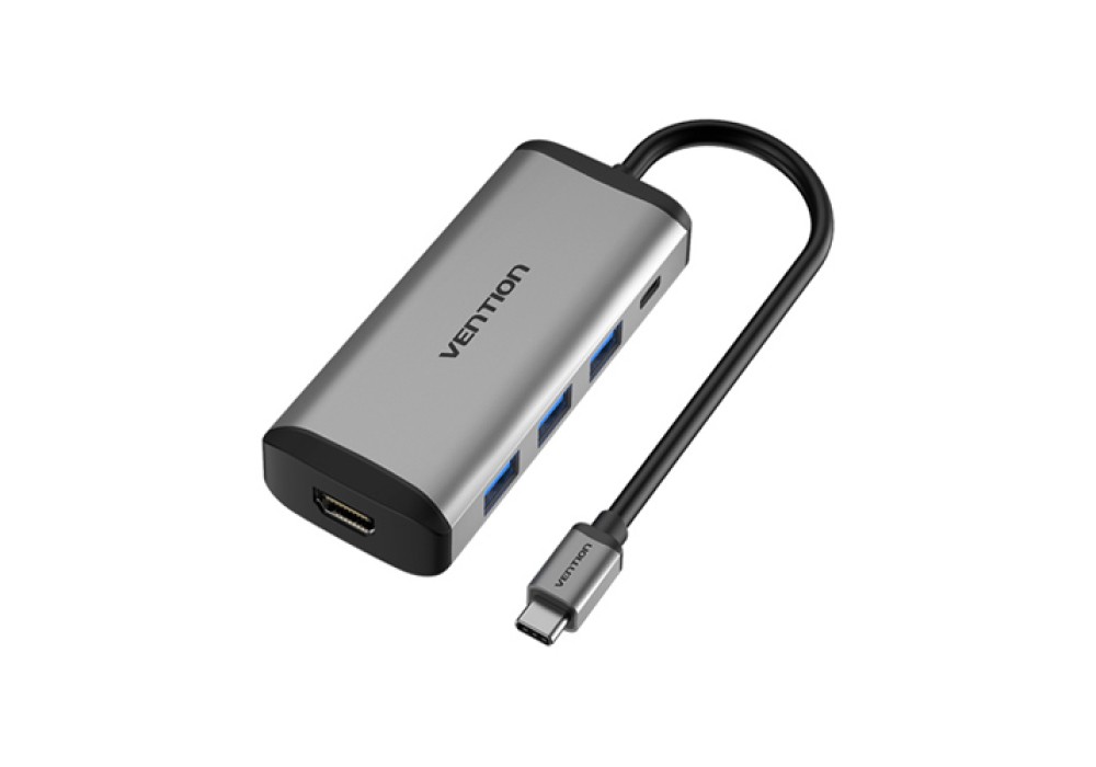 Vention CNBHB 5 In 1 Type-C To USB3.0 PD Hub