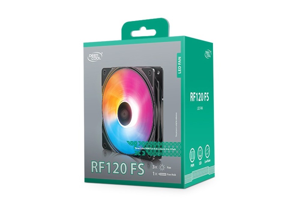 Deepcool RF120 FS (3xFAN) Trio LED Case Fan