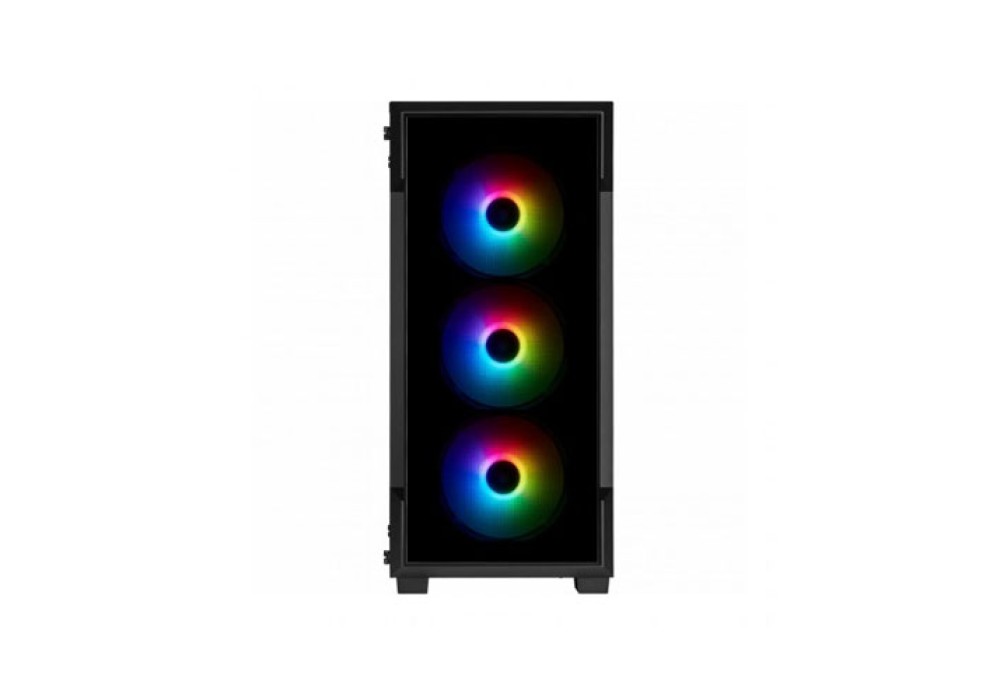 Corsair iCUE 220T RGB Tempered Glass Mid-Tower Smart Case -Black