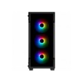 Corsair iCUE 220T RGB Tempered Glass Mid-Tower Smart Case -Black
