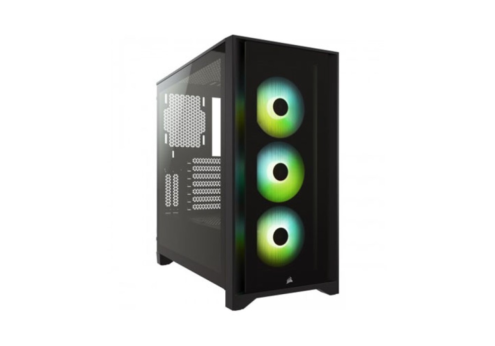 Corsair iCUE 4000X RGB Tempered Glass Mid-Tower ATX Casing