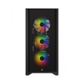Corsair iCUE 4000X RGB Tempered Glass Mid-Tower ATX Casing