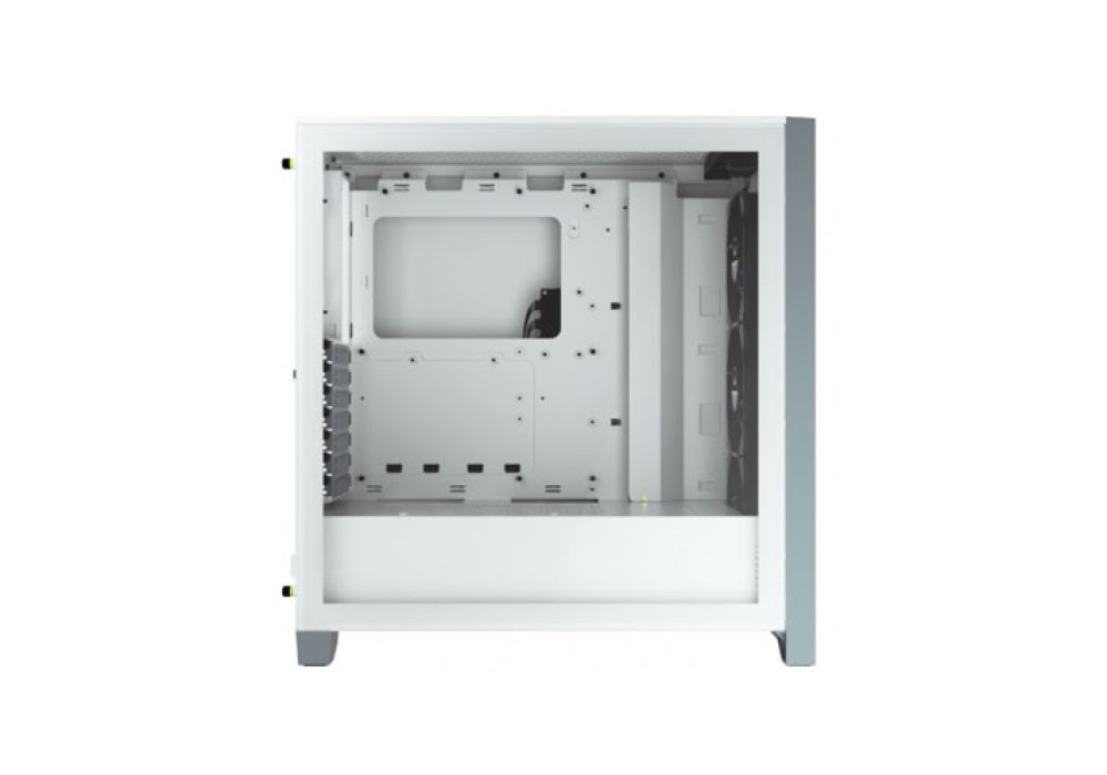 Corsair iCUE 4000X RGB Tempered Glass Mid-Tower ATX Casing (White)