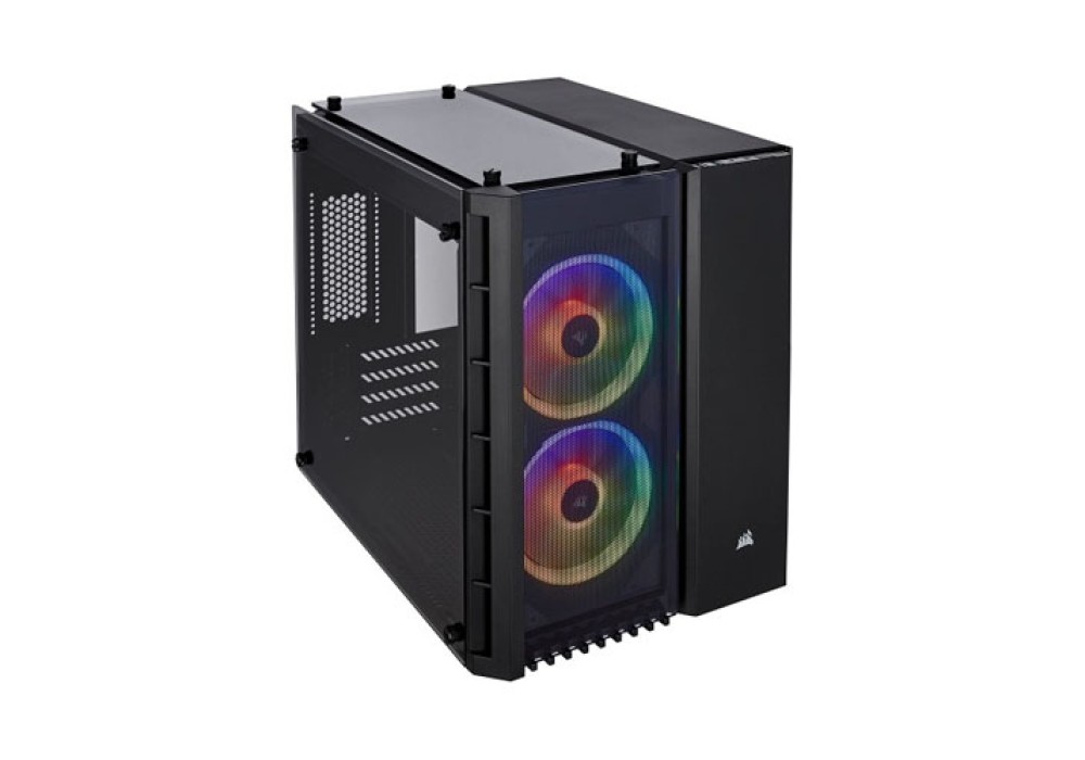 Corsair Crystal Series 280X RGB Tempered Glass Micro ATX PC Case