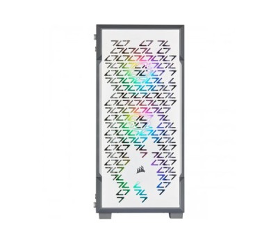 Corsair iCUE 220T RGB Airflow Mid-Tower Smart Casing (White)