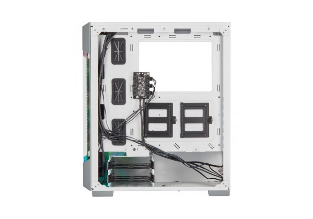 Corsair iCUE 220T RGB Airflow Mid-Tower Smart Casing (White)