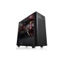Thermaltake Versa J22 TG Mid Tower Black Desktop Casing