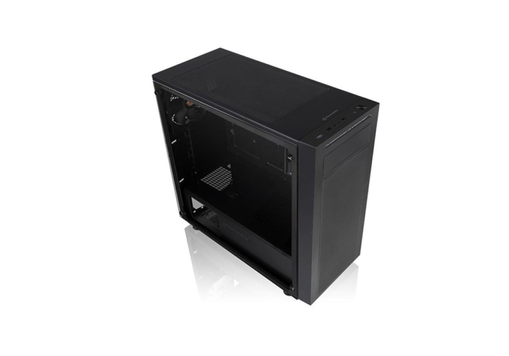 Thermaltake Versa J22 TG Mid Tower Black Desktop Casing