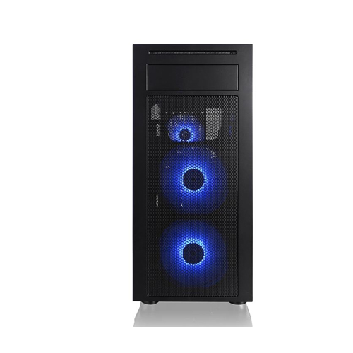 Thermaltake Versa J22 TG RGB Mid Tower Black Desktop Casing