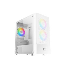 XIGMATEK Oreo Arctic Tempered Glass Mini Tower Gaming Casing