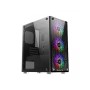 Xigmatek NYX ARGB Mini Tower Black (Tempered Glass) Micro-ATX Gaming Casing