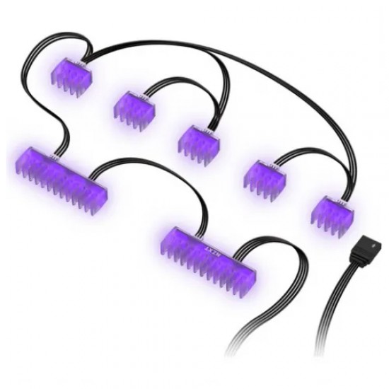 NZXT RGB Cable Comb Sleeved Power Cables