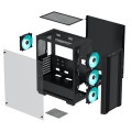 Deepcool CC560 Mid Tower Black (Tempered Glass Side Window) ATX Gaming Casing