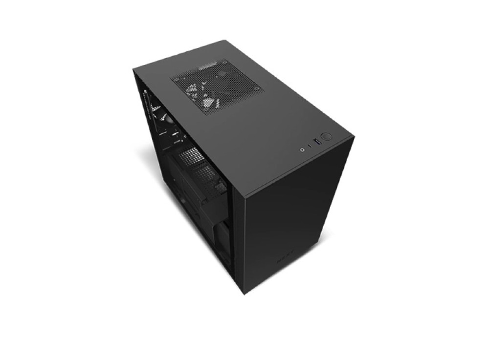 NZXT H210 Mini-ITX Casing with Tempered Glass Black