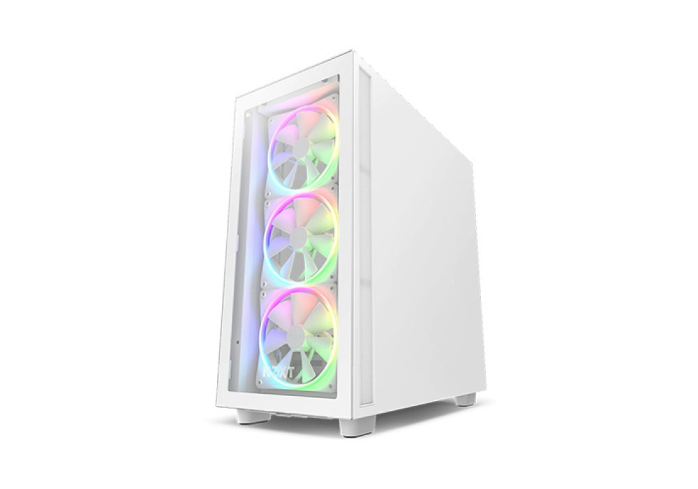 NZXT H7 Elite Edition ATX Premium Mid-Tower White Casing