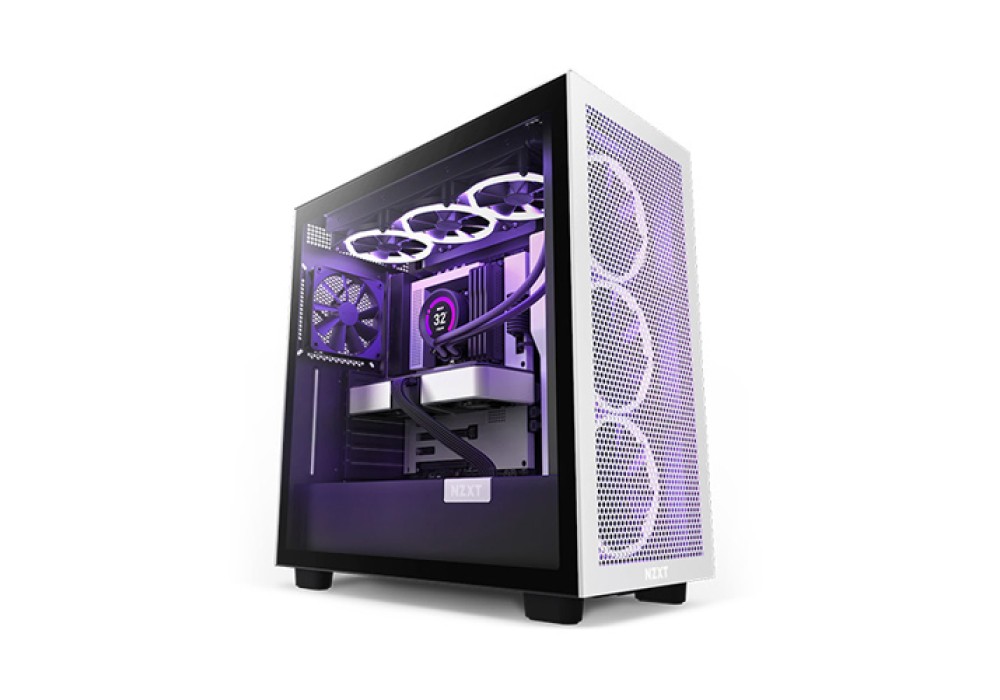 NZXT H7 Flow Mid-Tower Black/White Airflow Casing