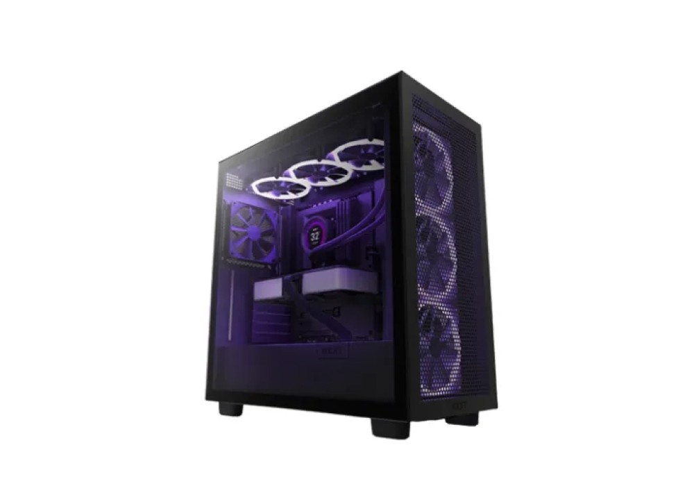 NZXT H7 FLOW MID-TOWER MATTE-BLACK AIRFLOW CASE
