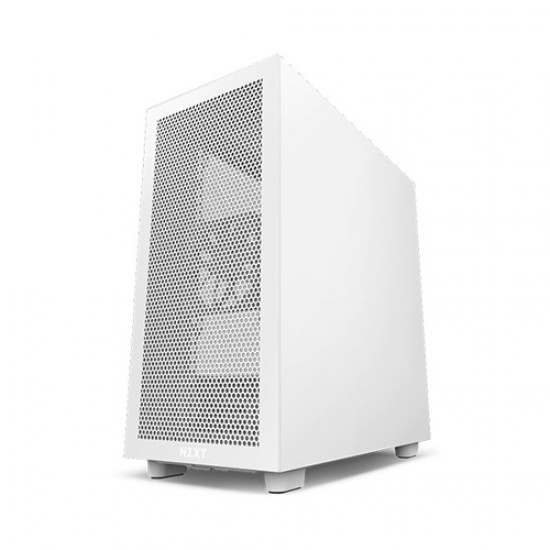 NZXT H7 FLOW MID-TOWER MATTE-White AIRFLOW Casing