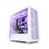 NZXT H7 Flow Mid Tower Mate White Airflow Casing
