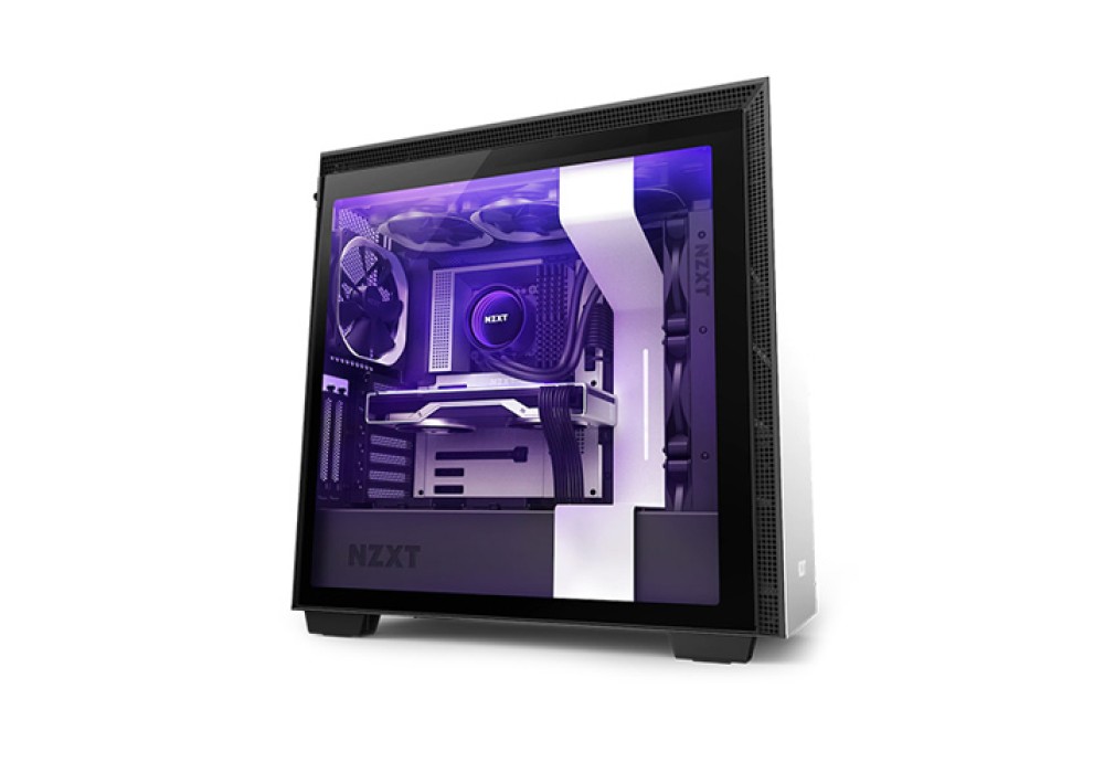 NZXT H710i Mid-Tower White-Black Casing with Smart Device 2