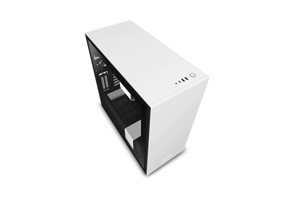 NZXT H710i Mid-Tower White-Black Casing with Smart Device 2