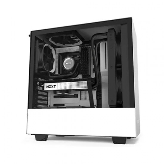 NZXT H510 Compact Mid Tower White-Black Casing