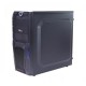PC Power 180D Mid Tower Black ATX Desktop Case with Standard PSU