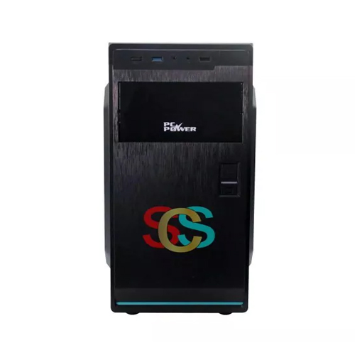 PC Power 180G Mid Tower Black Desktop Case with Standard PSU