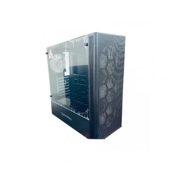 Safeway i1108 Mid Tower Black ATX Gaming Desktop Case